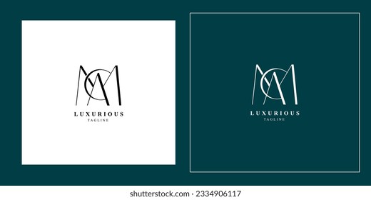 MAC Modern Letter Logo Vector