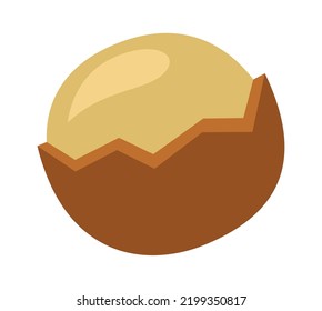 Nuez de Macadamia. Comida saludable. Ilustración del vector