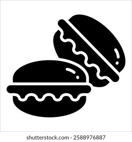 Macaron Icon Element For Design