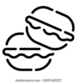 Icono de Macaron para web, app, infografía, etc