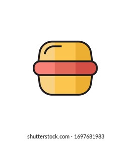 macaron icon vector illustration filled outline style design. isolated on white background