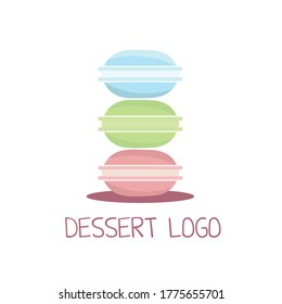 Macaron Logo. Macaron-Farbset