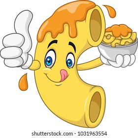 Macaroni And Cheese Cartoon Character