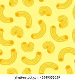 Macaroni Pasta Pattern background. Seamless Pattern Macaroni background. pasta pattern background. 