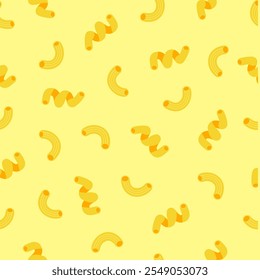 Macaroni Pasta Pattern background. Seamless Pattern Macaroni background. pasta pattern background. 