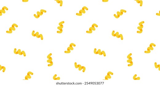 Macaroni Pasta Pattern background. Seamless Pattern Macaroni background. pasta pattern background. 