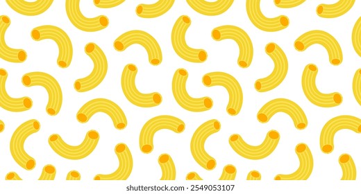 Macaroni Pasta Pattern background. Seamless Pattern Macaroni background. pasta pattern background. 