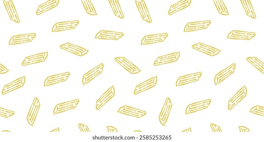 Macaroni Pasta Pattern background. Seamless Pattern Macaroni background. pasta pattern background.