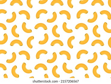 Macaroni Pattern Wallpaper Macaroni Noodle Stock Vector (Royalty Free ...