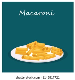 macaroni vector illustration