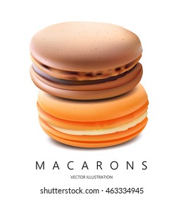 Macarons. Vector Illustration