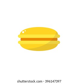 macaroon icon. vector illustration