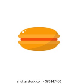 macaroon icon. vector illustration