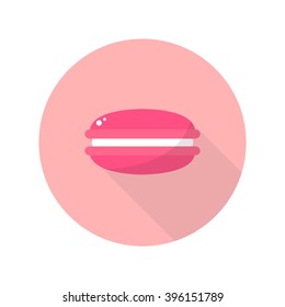 macaroon icon. vector illustration
