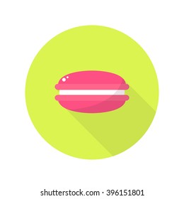 macaroon icon. vector illustration