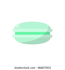 macaroon icon. vector illustration