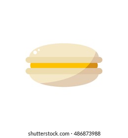 macaroon icon. vector illustration