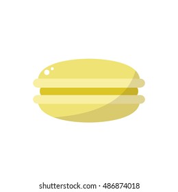macaroon icon. vector illustration