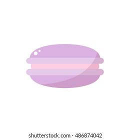 macaroon icon. vector illustration