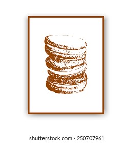 Macaroon poster.