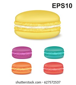 Macaroons. Vector illustration