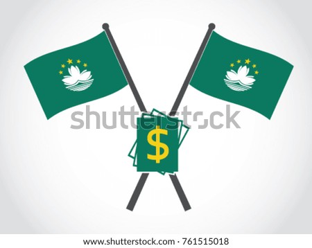 Macau Emblem Dollar Bill