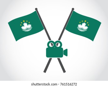 Macau Emblem Video Camera