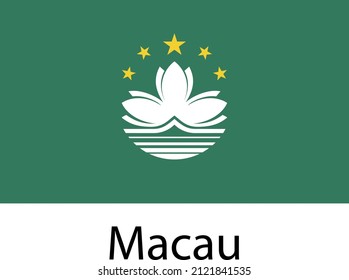 MACAU FLAG DESIGN FOR SOCIAL MEDIA AND PRINT MEDIA.