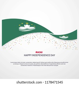 Macau Happy independence day Background