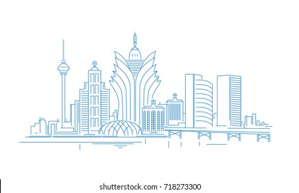 Macau Skyline