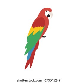 macaw parrot flat icon. You can be used macaw parrot icon for several purposes like: websites, UI, UX, print templates, promotional materials, info-graphics, web and mobile phone apps.