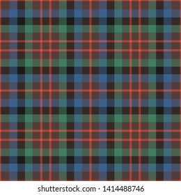 MacDuff Hunting Ancient Tartan. Seamless pattern for fabric, kilts, skirts, plaids