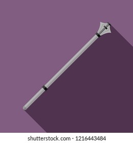 Mace colored icon vector illustration