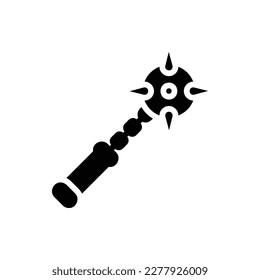 Ilustración del logotipo de icono plano de color. Conjunto de iconos medievales. Adecuado Para Diseño Web, Logotipo, Aplicación.