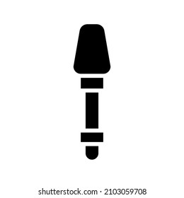 Icono de máscara aislado en fondo blanco
