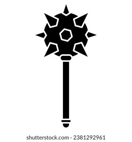 Vector de iconos de Mace en el diseño de moda