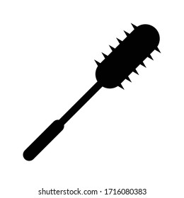 Mace icono vector en fondo blanco