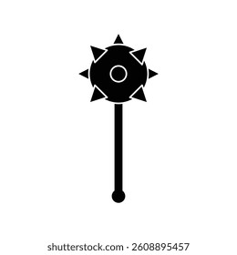 Mace icon vector weapon sign