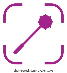 Marque un icono simple. Diseño plano