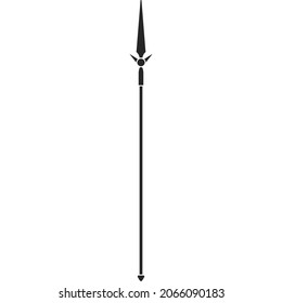 Icono de vector mace.Icono de vector negro aislado en mace de fondo blanco.