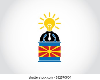Macedonia Bright Idea Businessman