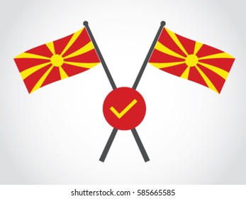 Macedonia Emblem Check Verify
