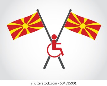 Macedonia Emblem Disability