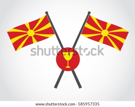Macedonia Emblem Fragile