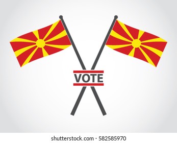 Macedonia Emblem Vote
