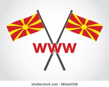 Macedonia Emblem World Wide Web