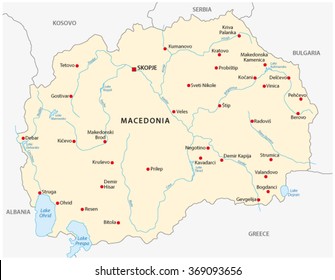 Macedonia Map