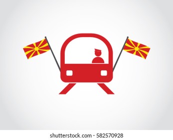 Macedonia Train Public Transportation