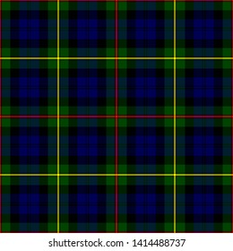MacEwen Modern Tartan. Seamless pattern for fabric, kilts, skirts, plaids