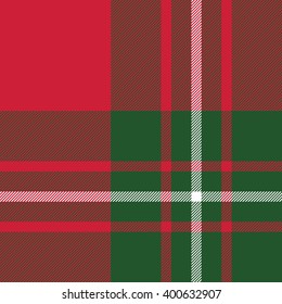 Macgregor tartan kilt fabric texture seamless pattern.Vector illustration. EPS 10. No transparency. No gradients.